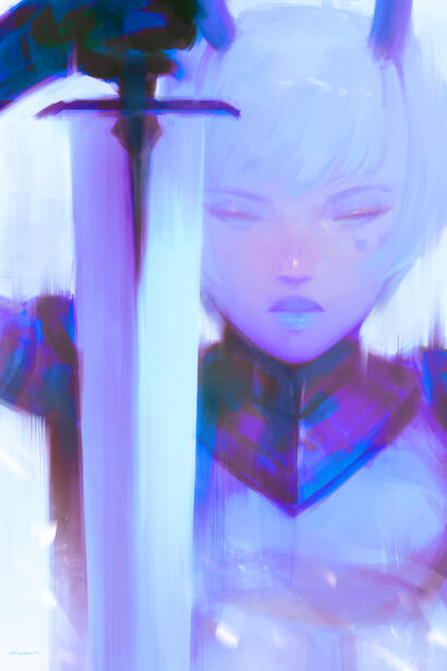 Lilah the Warrior (Wolf Teaches How to Draw)