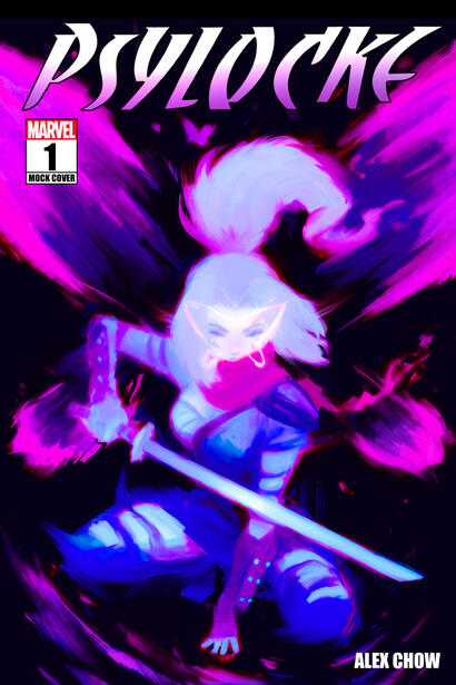 Mock Fanart Cover from Marvel Rivals